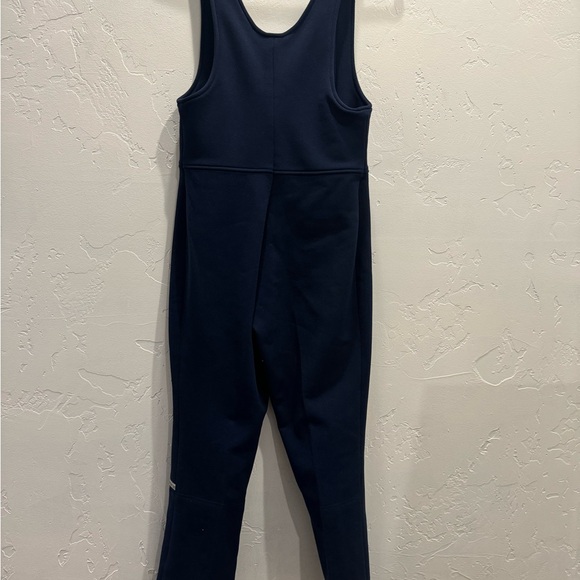 Vintage fera  Skiwear Navy Bibs Stirrup Pants Suit 14L - Picture 8 of 8